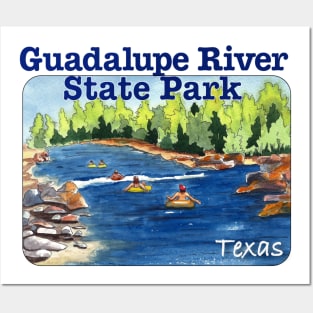 Guadalupe River State Park, Texas Posters and Art